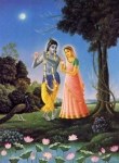 Sri Krishna with Srimati Radha
