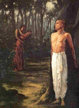 Ajamila spots a prostitute and her customer