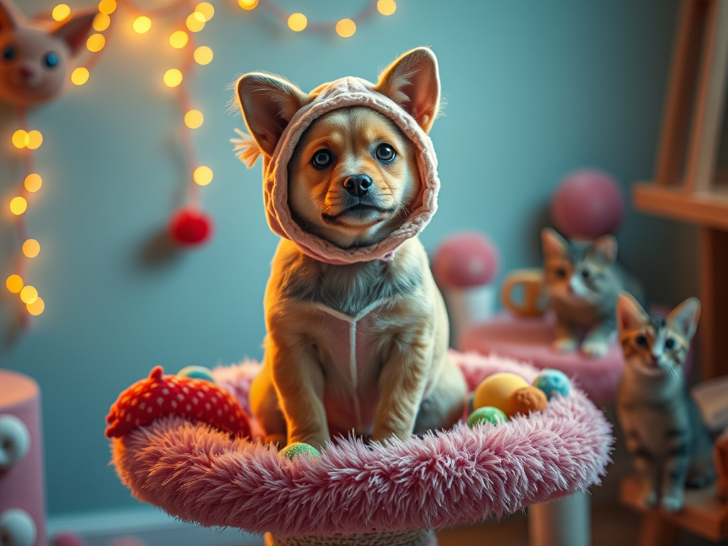 a dog is a dog, in any dress or conditioniong