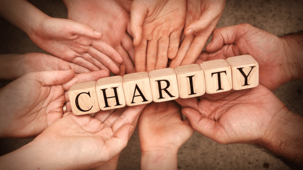 Charity, thre's more to it than meets the eye.