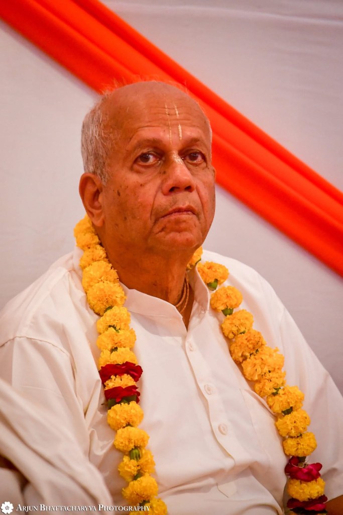 His Grace Samika Rishi Prabhu, disciple of His Divine Grace A. C. Bhaktiveddanta Swami Prabhupada, the spiritual master of Haridasa Varya Prabhu