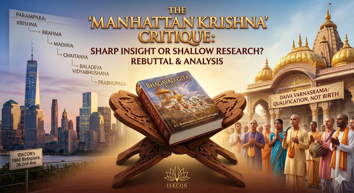 International Society for Krishna Consciousness, His Divine Grace A. C. Bhaktivedanta Swami Prabhupada