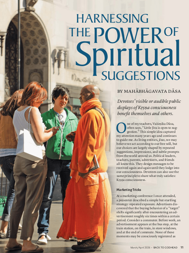 Harnessing the Power of Spiritual Suggestions